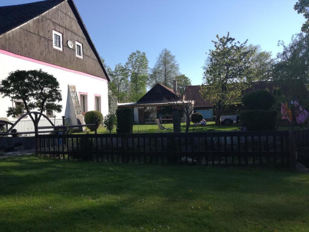 Apartman Ve Mlejne Nová Bystřice エクステリア 写真